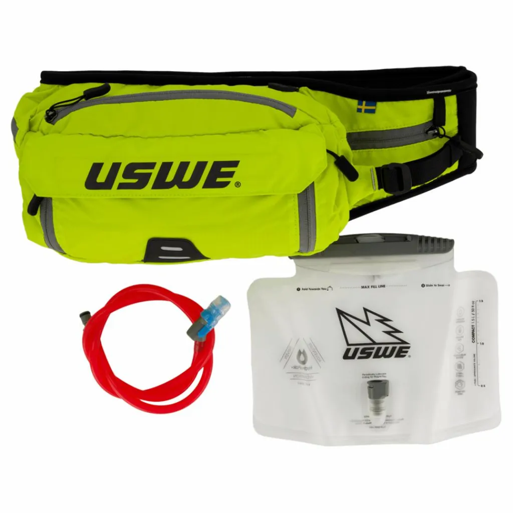 USWE Zulo 6l Waist Pack Crazy Yellow Gul Clearance