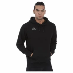 Kappa Zyllow Sweat Hood Black Svart Best