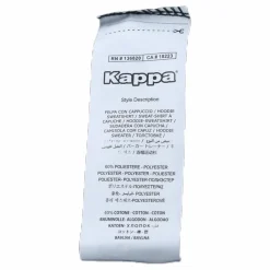 Kappa Zyllow Sweat Hood Black Svart Best